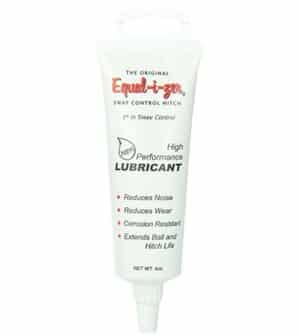 Lubricant for weight distribution bars